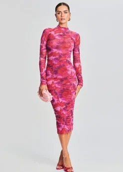 Online Mabel Long Dress Midi