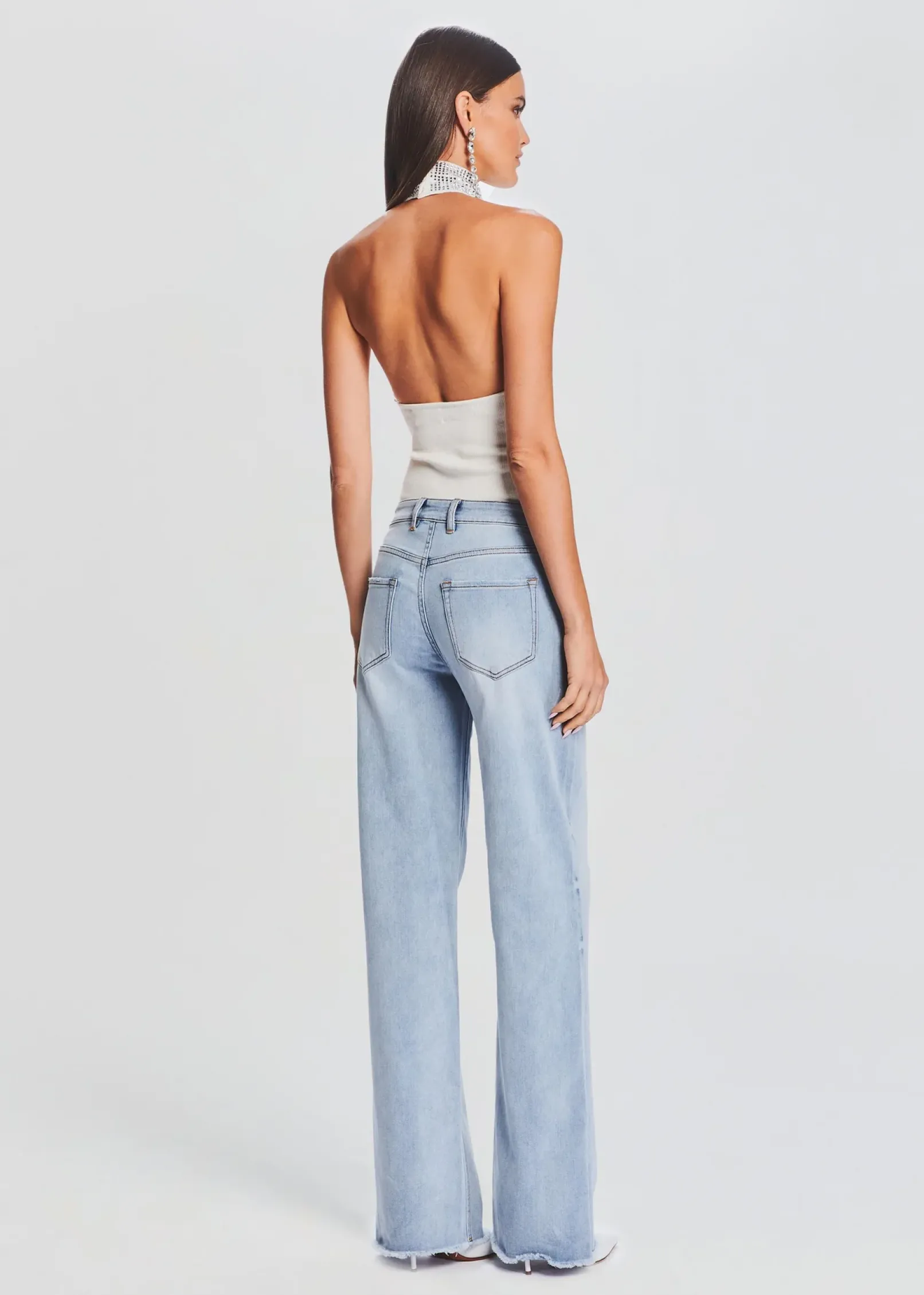 Clearance Maci Embellished Knit Bodysuit The Destination Bride
