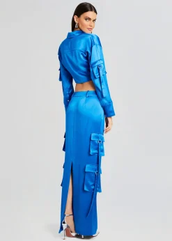 Cheap Maelie Cargo Skirt Resort '24