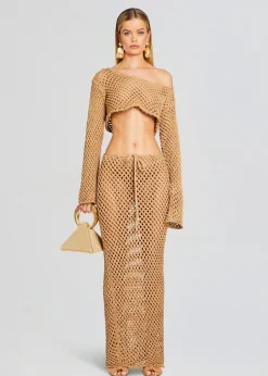 Cheap Magen Knitted Skirt Swim