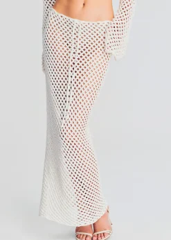 Fashion Magen Knitted Skirt Sheer Bliss