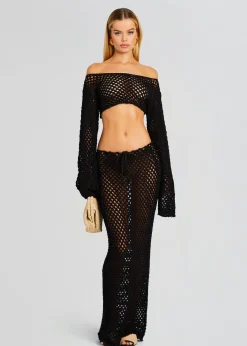 Best Sale Magen Knitted Skirt Sheer Bliss