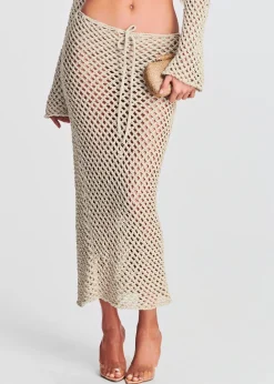 Hot Magen Knitted Skirt Swim