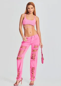 Cheap Maggie Low Rise Jean Denim