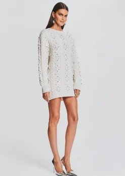 Best Sale Maple Embellished Sweater Dress RETROFÊTE