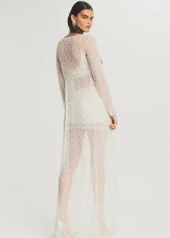 Hot Marcel Beaded Duster Bridal Party