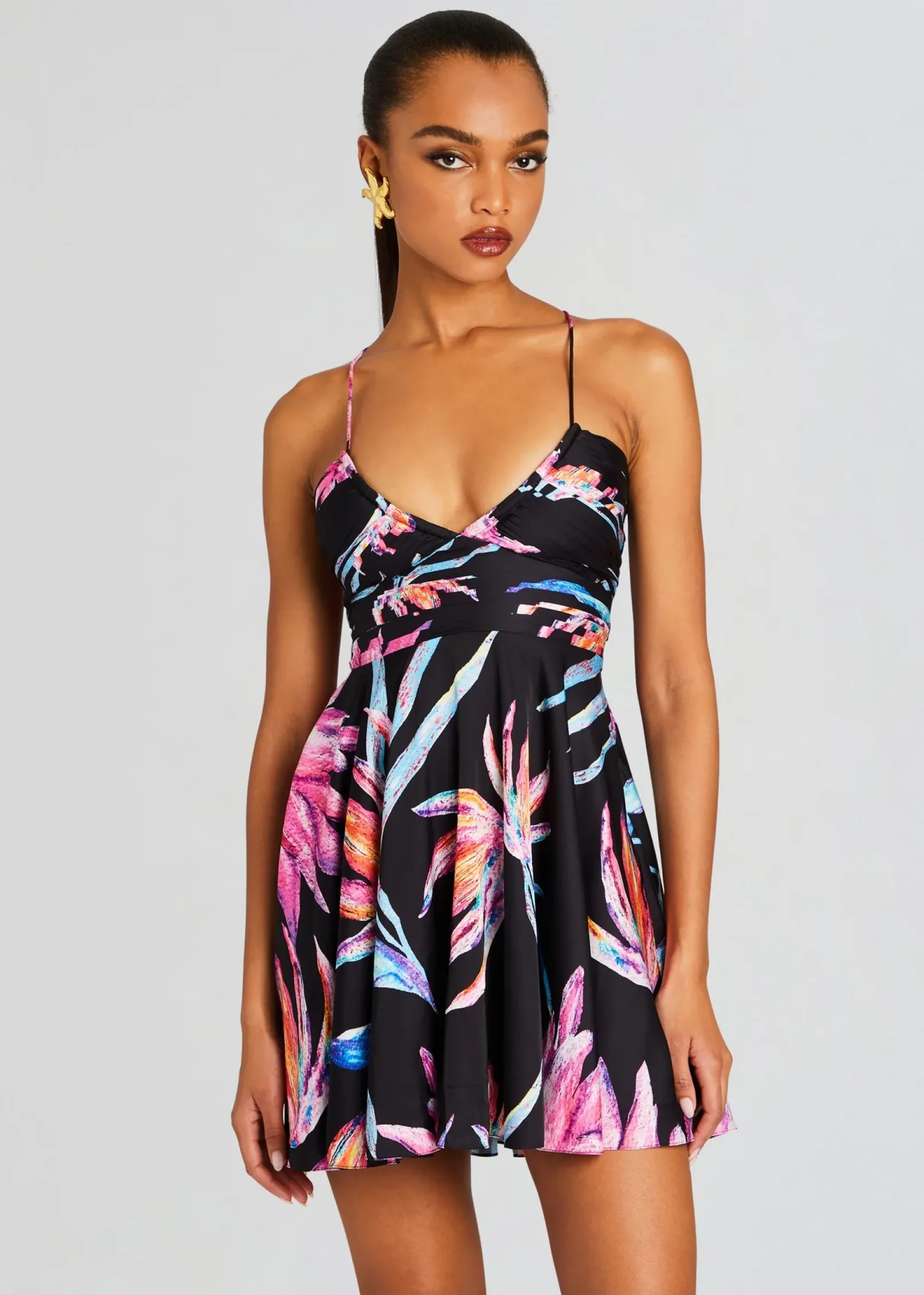 Fashion Margo Dress Tropical Hues