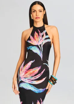 Best Sale Margo Midi Dress Tropical Hues