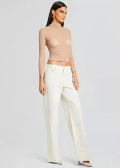 Hot Margot Cuffed Boyfriend Jean Business Chic
