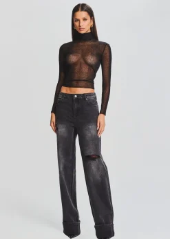 Cheap Margot Cuffed Boyfriend Jean Bottoms