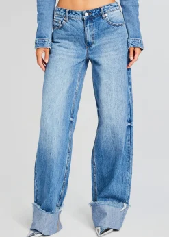 Clearance Margot Cuffed Boyfriend Jean Denim