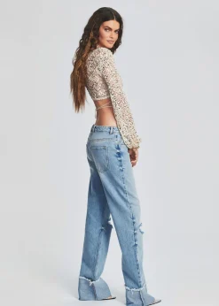 Store Margot Cuffed Boyfriend Jean Best Sellers