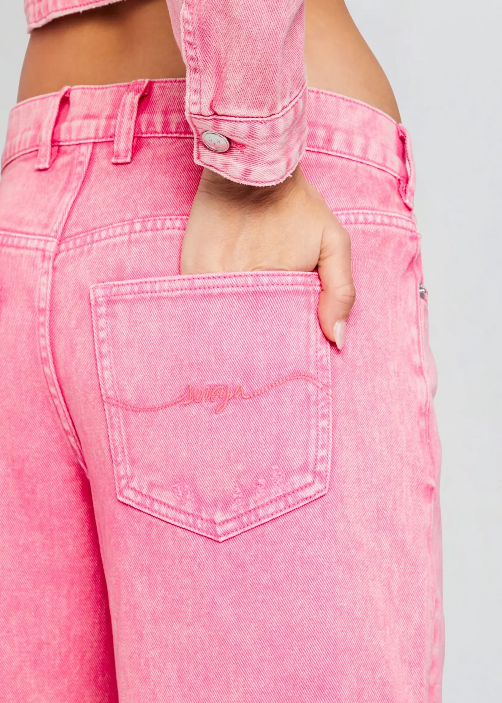 Best Margot Cuffed Boyfriend Jean Night Out