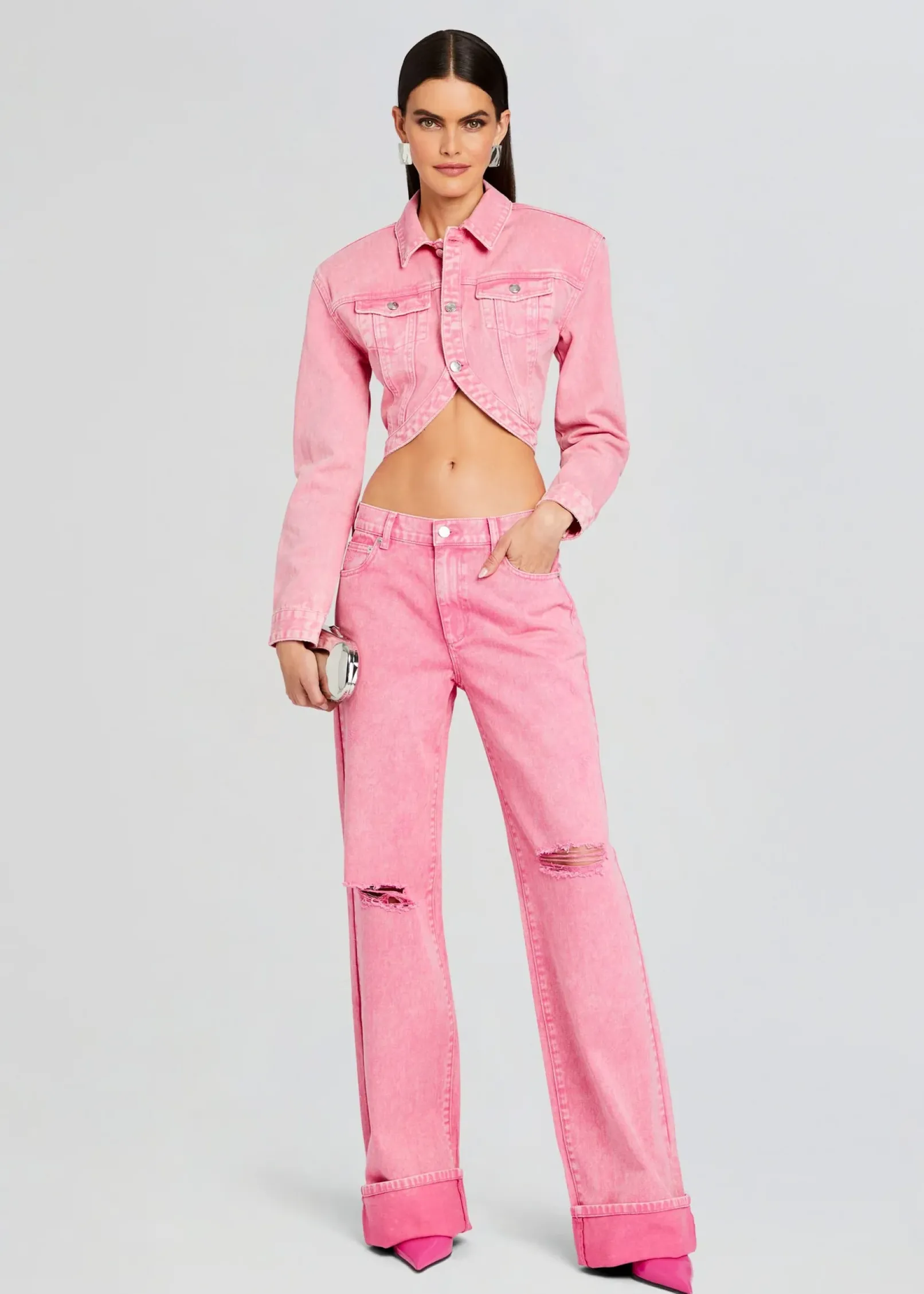 Best Margot Cuffed Boyfriend Jean Night Out