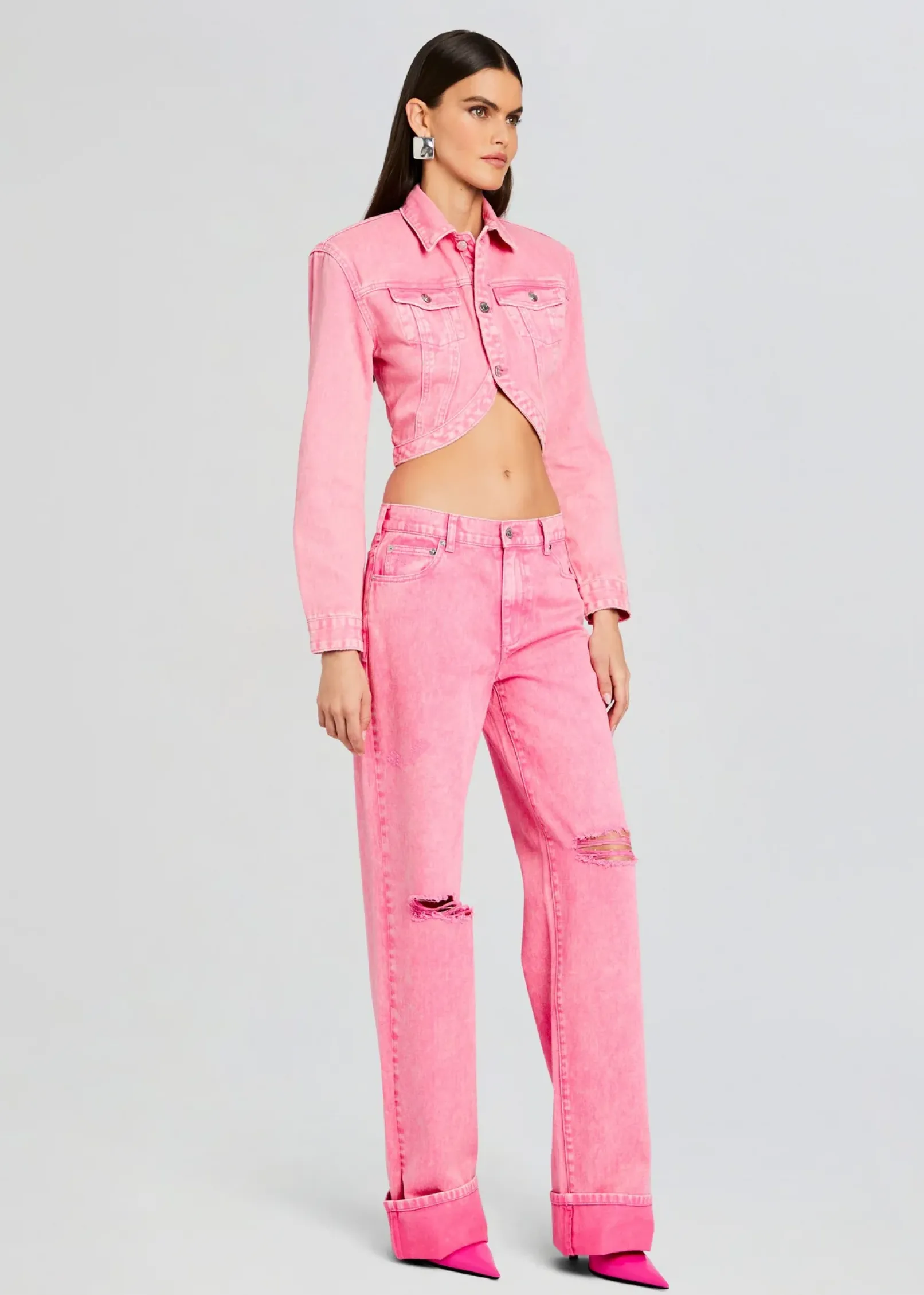 Cheap Margot Cuffed Boyfriend Jean Coming Soon
