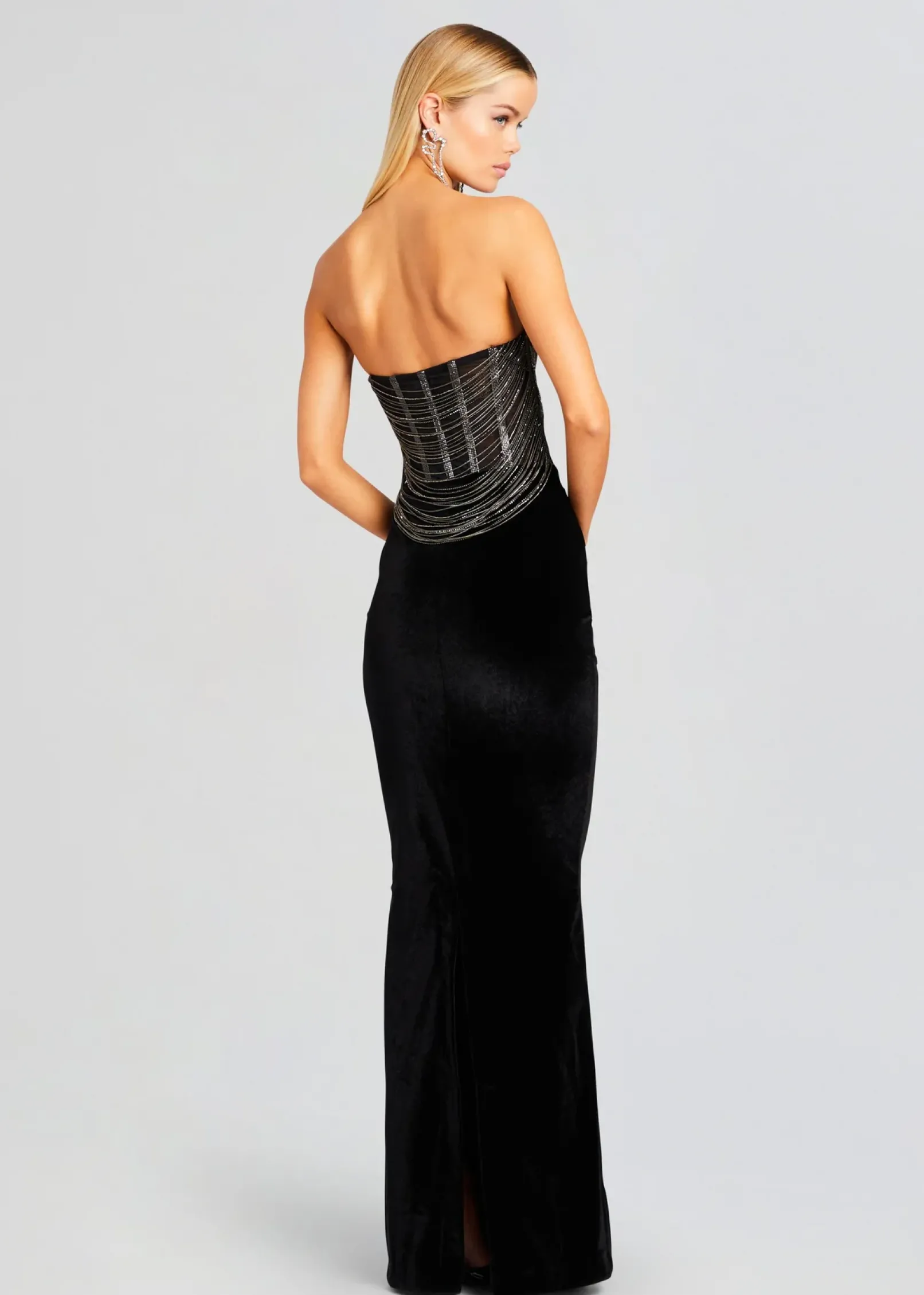 Best Sale Mariah Embellished Dress Maxi