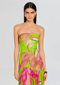 Sale Marisol Silk Dress Maxi
