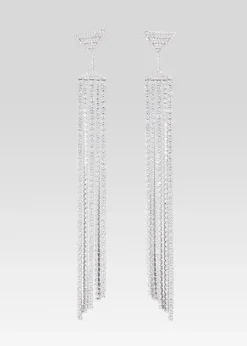 Online Martini Drop Crystal Earring Guest Of
