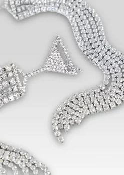 Online Martini Drop Crystal Earring Guest Of