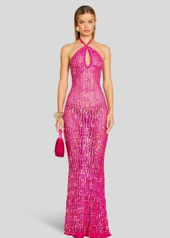 Best Massie Sequin Crochet Dress Gowns