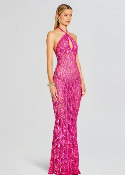 Best Massie Sequin Crochet Dress Gowns