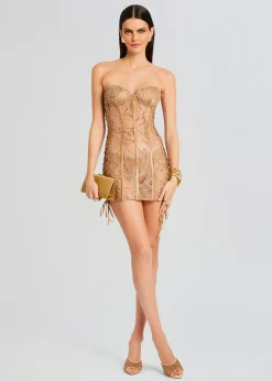 New Matilda Embellished Lace Dress Men Neutral Moments