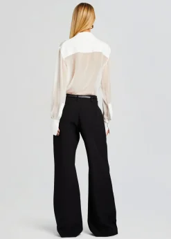 Cheap Meghan Panelled Silk Blouse Night Out