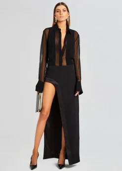 Shop Meghan Panelled Silk Blouse Coming Soon