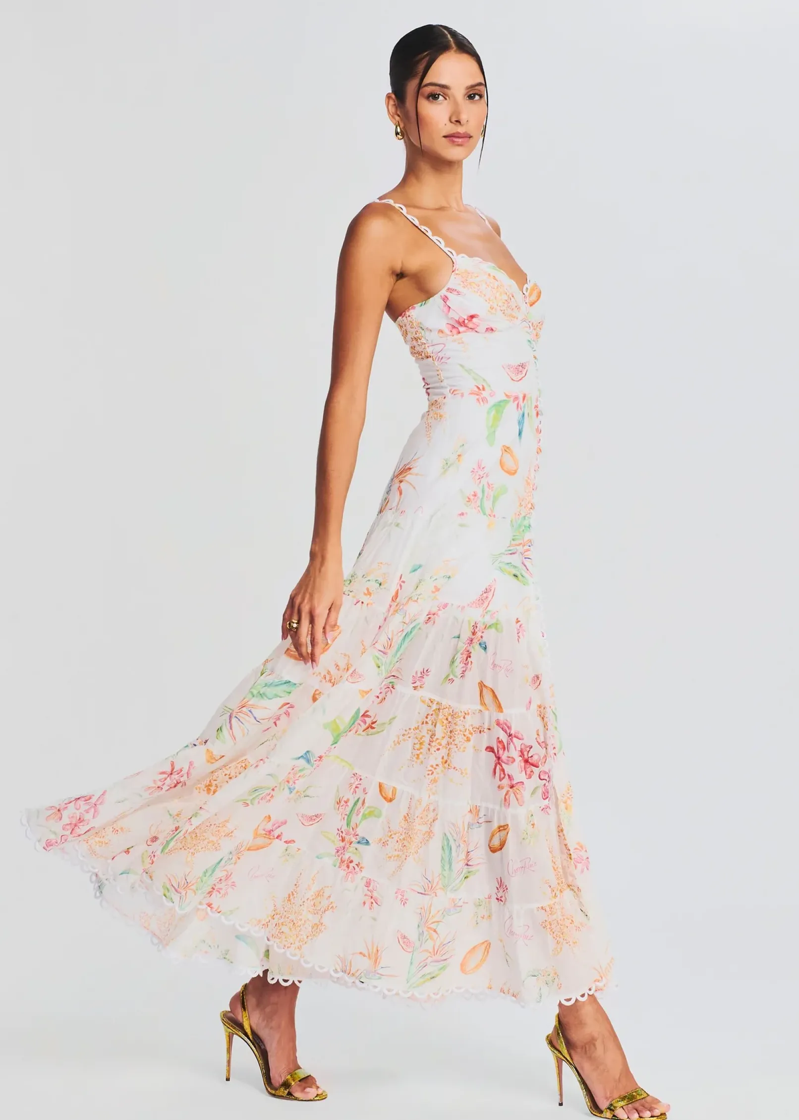 Shop Melia Long Dress Honeymoon Looks