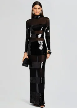 Shop Melina Sequin Dress Subtle Shimmer