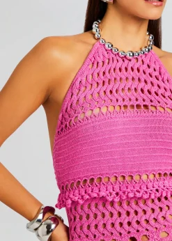 Clearance Mesa Knit Crochet Dress Coming Soon