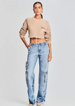 Best Mid Cropped Devin Sweater Men Neutral Moments