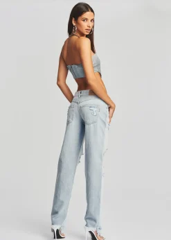 Cheap Milos Embellished Chainmail Top Final Sale