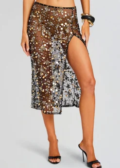 Best Sale Mirage Embellished Skirt Night Out