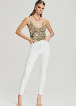 Clearance Molly Sequin Crochet Top Honeymoon Looks