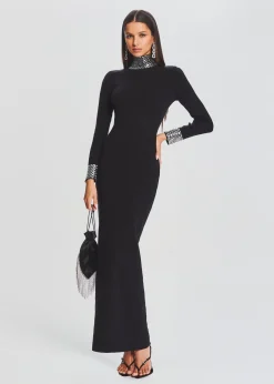 Discount Monroe Embellished Knit Dress Dresses