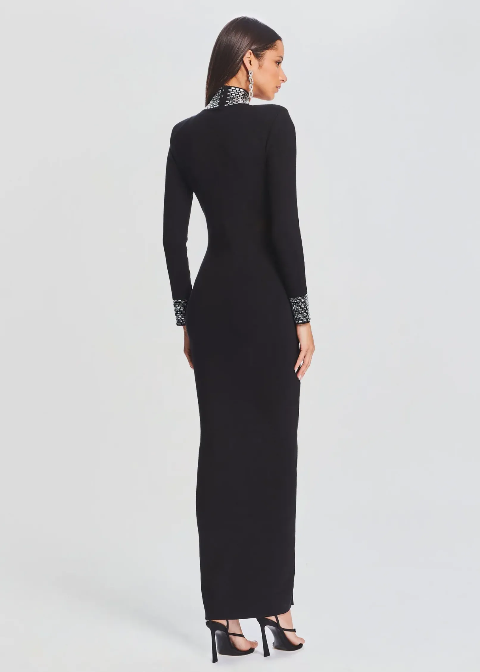 Cheap Monroe Embellished Knit Dress RETROFÊTE