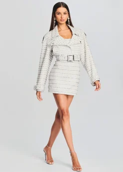 Flash Sale Mora Embellished Leather Jacket RETROFÊTE