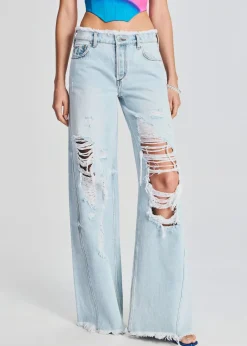 Hot Mountain Wide Leg Jean Bottoms