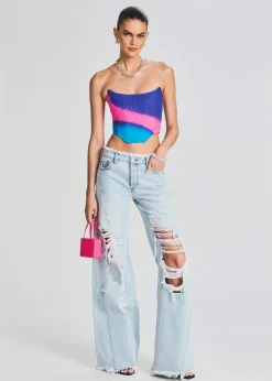 Hot Mountain Wide Leg Jean Bottoms