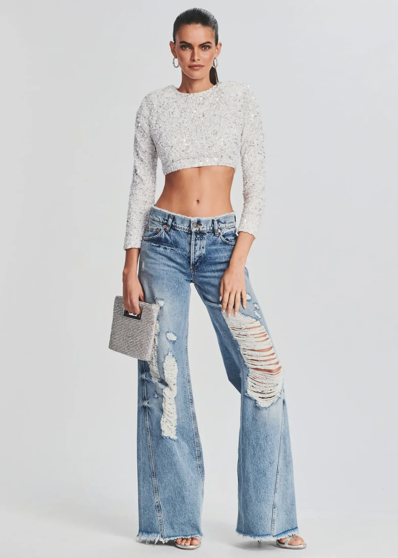 Online Mountain Wide Leg Jean Bottoms