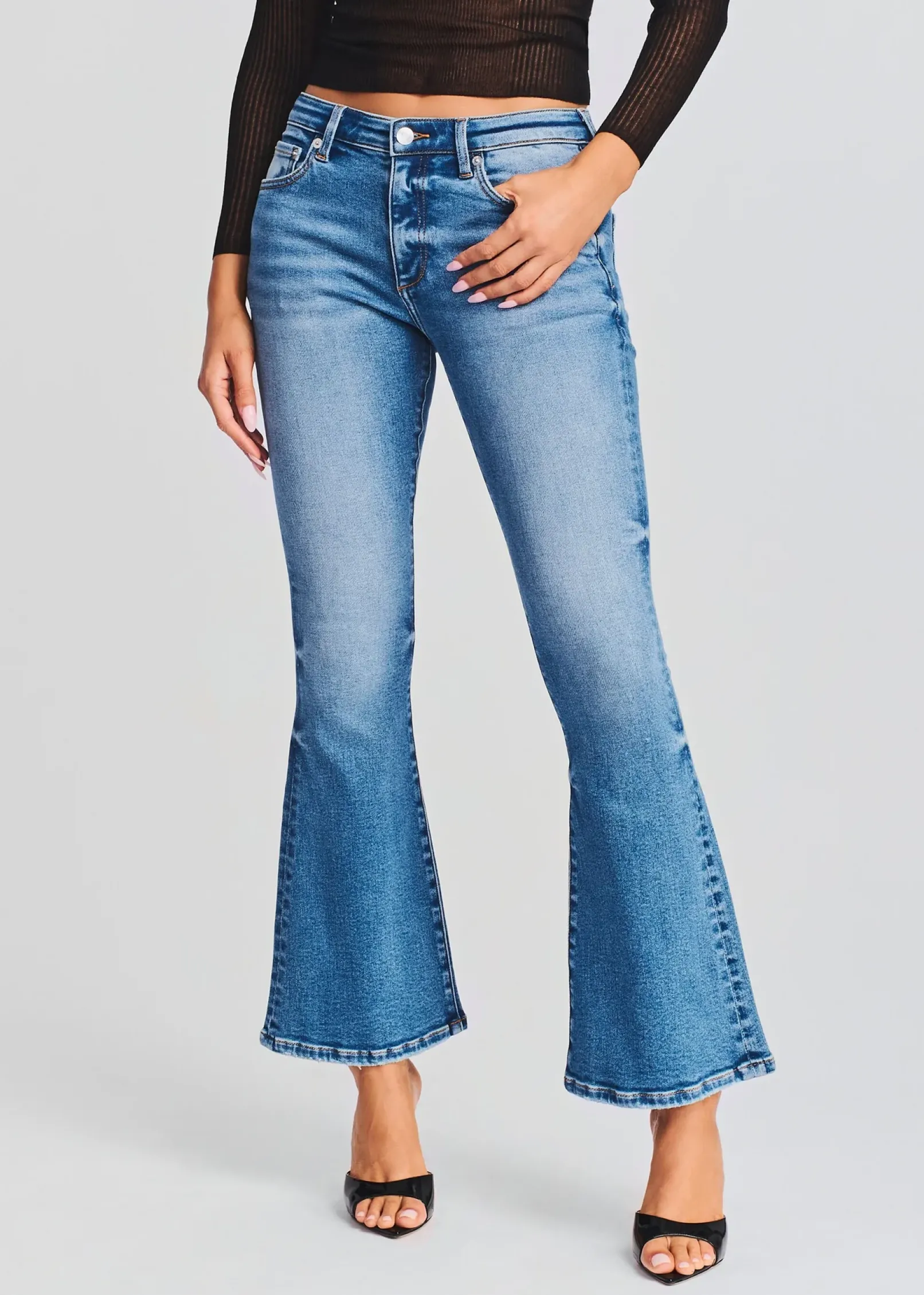 Hot Murphy Mid Rise Jean Bottoms