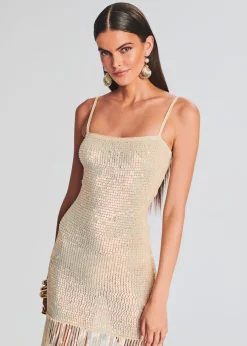 Online Nalu Sequin Crochet Dress Guest Of