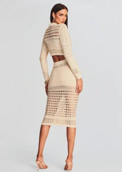Best Sale Nico Knit Crochet Cardigan Tops