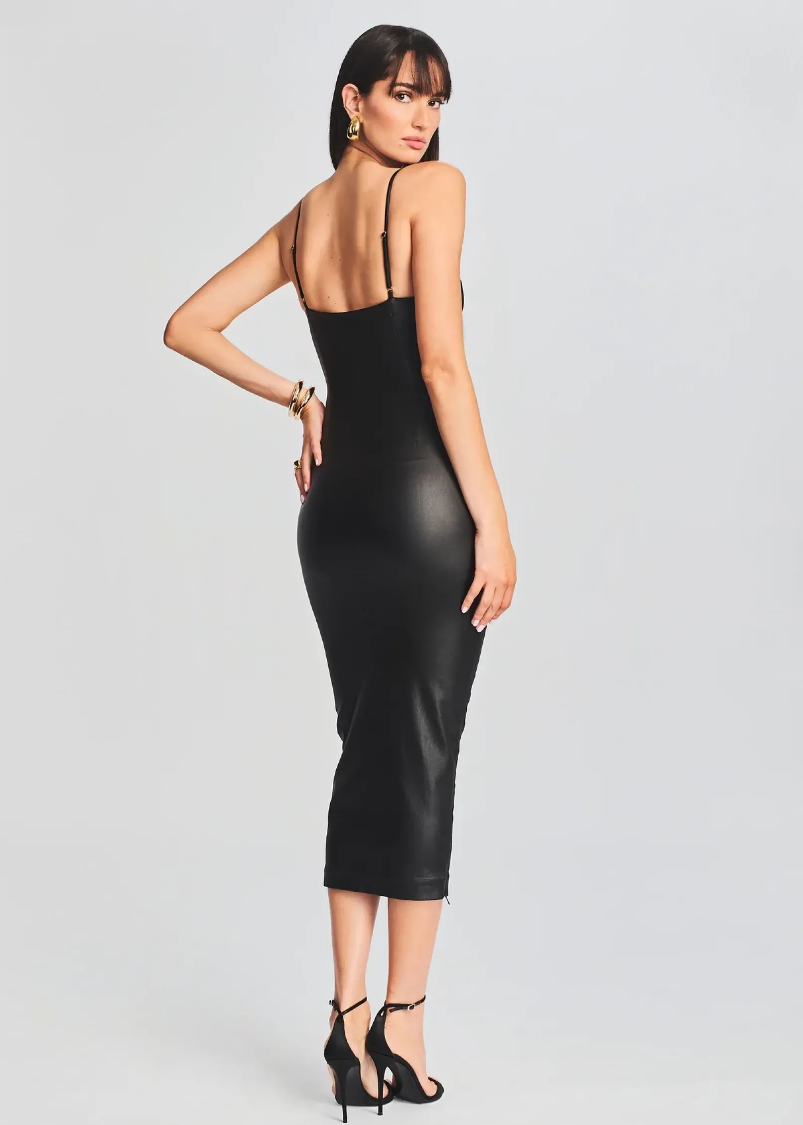 Best Sale Norrie Coated Denim Dress Dresses