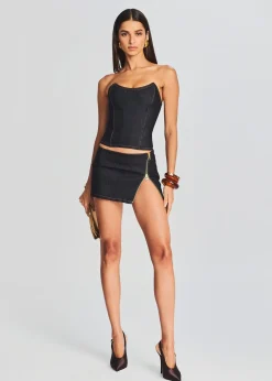 Online Nyla Denim Skirt Bottoms