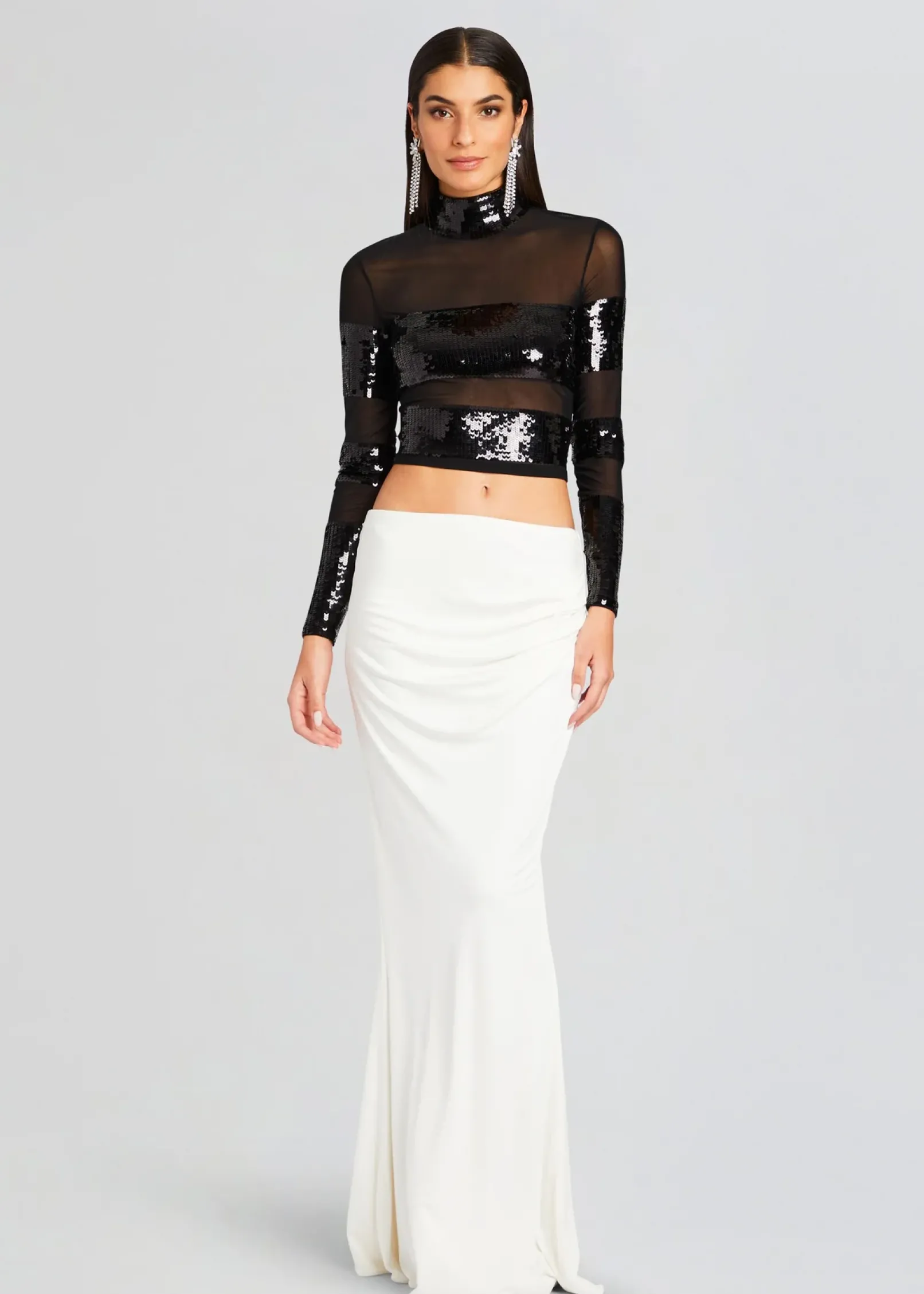 Store Nyx Sequin Top Tops