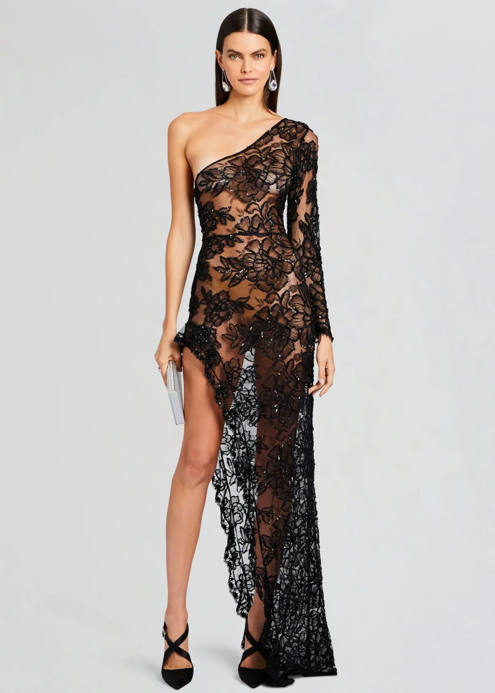 Flash Sale Olimpia Embellished Lace Dress Guest Of