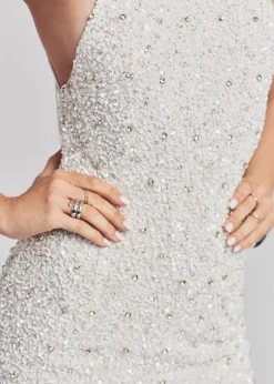 Best Olivia Sequin Mini Dress The Destination Bride