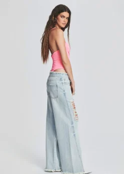 Fashion Ollie Wide Leg Jean Bottoms